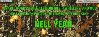 Kickass Camo Country Girl Profile Cover