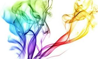 Colorful Smoke Widescreen Computer Wallpaper High Definition