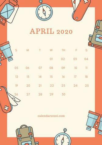 Calendar iPhone Wallpaper