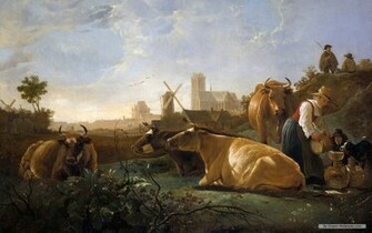 Wallpaper Art World Famous Paintings Episode