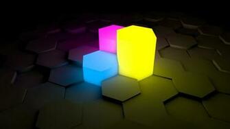 Neon Surface 3d Wallpaper Hq High