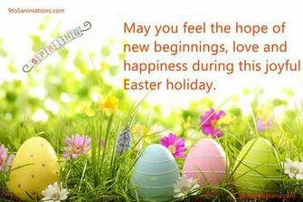 Happy Easter Wishes Image 9to5animations