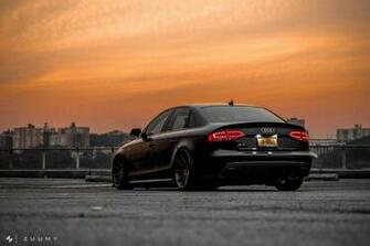 Slammed B8 Audi S4 Wallpaper