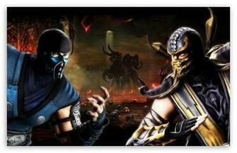 Sub Zero V S Scorpion HD Wallpaper For Wide Widescreen Whxga