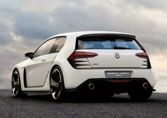 Volkswagen Design Vision Gti Concept Car Wallpaper
