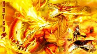 Displaying Image For Natsu And Igneel Wallpaper