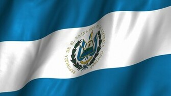 El Salvador Flag Wallpaper