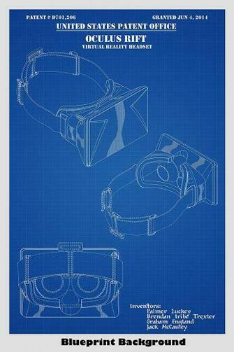 Amazon Oculus Rift Patent Print Art Poster Choose From