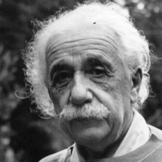 Albert Einstein Smoking Colors Background In I
