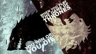 Monochrome Game Of Thrones Tv Series Arms House Lannister Stark