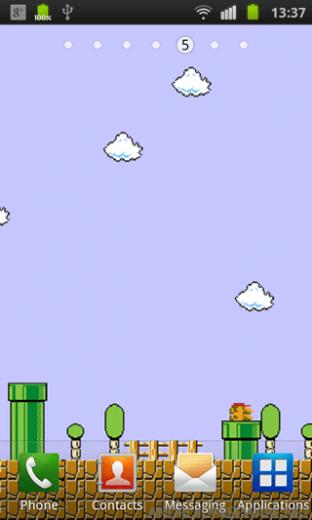 This Super Mario Live Wallpaper Is A Tribute To The Pipes In