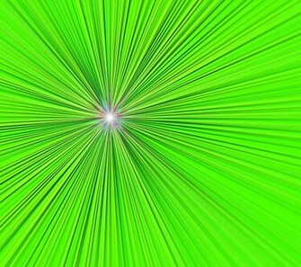 Lime Green Starburst Radiating Lines Background