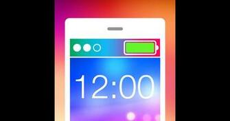 Fancy Status Bar Wallpaper Customizer With Colorful Top Overlays On
