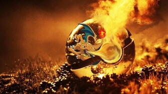 Awesome Charizard Wallpaper Pokeball By Kurb1
