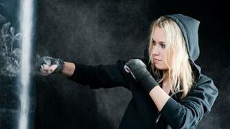 Girl Boxer Training HD Wallpaper Stylish