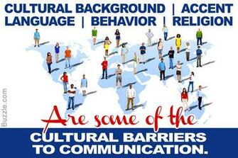 Identifying The Cultural Barriers To Effective Communication