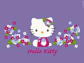 Purple Hello Kitty Nerd Wallpaperpurple Wallpaper