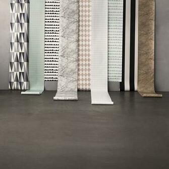 Grid Wallpaper Black White Ferm Living Printed On Wallsmart