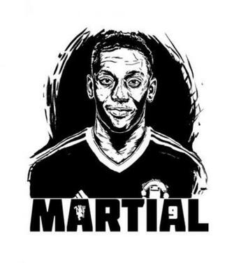 Anthony Martial Fond Cran Wallpaper