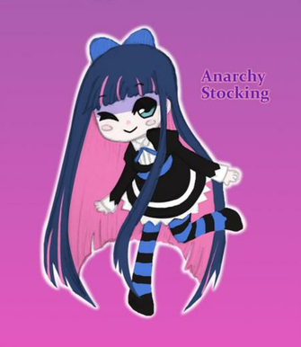 Chibi Anarchy Stocking By Vocaloid Neko Kun