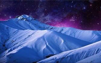 Night Mountain Wallpaper HD Net