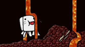 Somebody Asked For A Background With My Derpy Ghast Minecraft