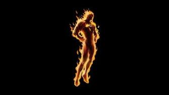 Human Torch HD Wallpaper Background