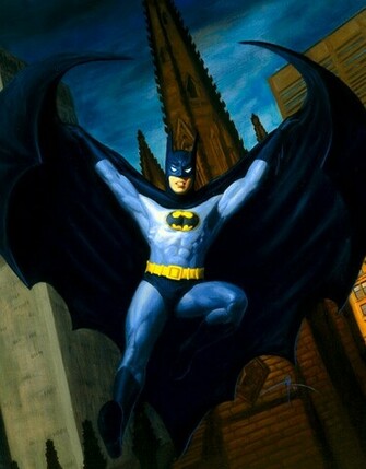 Silver Chameleon Batman Cartoon Wallpaper