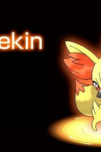 Pokemon Background Fennekin Wallpaper