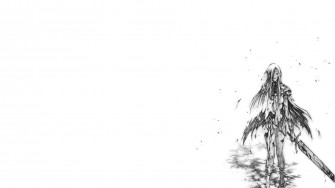 White Anime Wallpaper