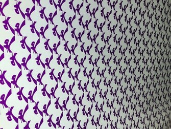 Purple Wallpaper White And