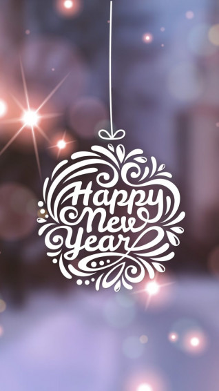 Happy New Year Wallpaper For iPhone