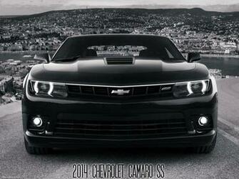Chevrolet Camaro Ss Black Front Dot