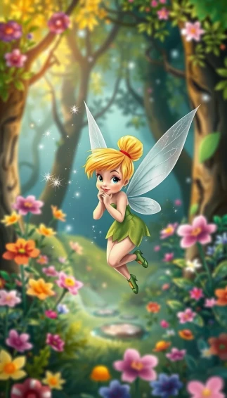Tinkerbell Phone Wallpaper