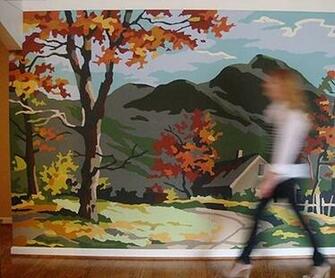 Paint By Number Wall Murals Wallpaper Picswallpaper