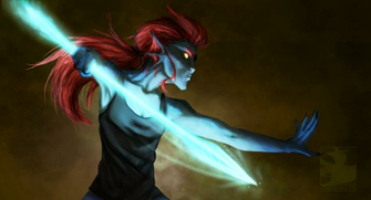 Undyne By 768dragon
