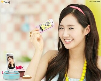 Snsd Yuri Lg Cyon Cooky Wallpaper