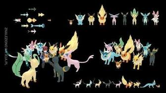 Ewolucje Eevee Obrazki Jeja Pl