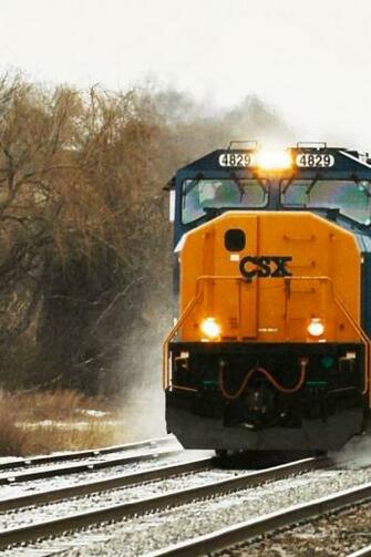 Trains Csx Railroad Tracks Vehicles Locomotives Wallpaper