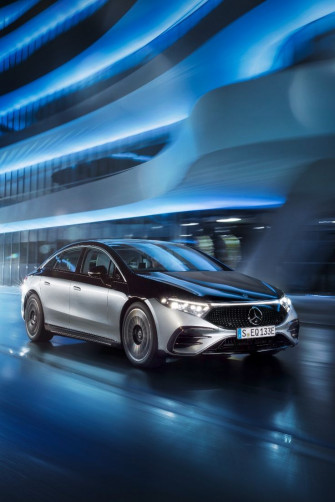 This Is All Electric Mercedes Benz Eqs Horsepower Km