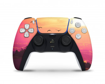 Sunset Boulevarde Ps5 Controller Skin Sticker Vinyl Bundle Labotech