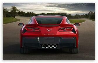 Chevrolet Corvette Stingray Rear HD Wallpaper For Standard