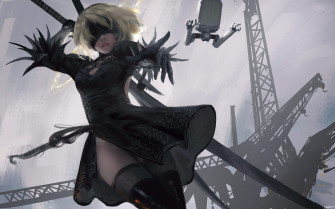 2b Nier Automata 4k HD Anime Wallpaper Image Photos And Picture