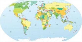 Global Map Wallpaper