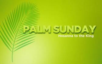 Palm Sunday Wallpaper