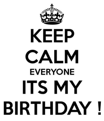 Yep Its My BirtHDay Wallpaper