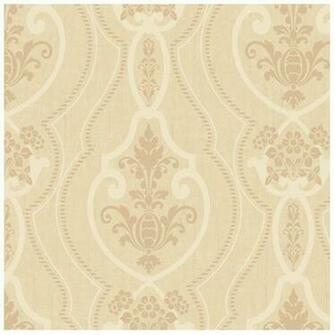 Capulet Silk Damask Wallpaper Color Cream Size X