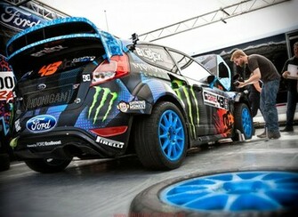 Ken Block Ford Fiesta Wallpaper