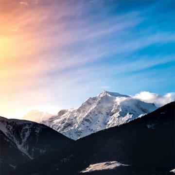 Snow Covered Mountain 5k Mountains Nature 4k iPad