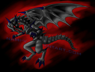 Awsome Background Wallpaper Black And Red Dragon